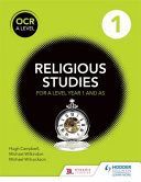 OCR Religious Studies a Level Year 1 and AS (Campbell Hugh)(Paperback)