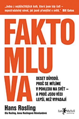 Faktomluva (Deset důvodů, proč se mýlíme v pohledu na svět - a proč jsou věci lepší, než vypadají)
					 - Rosling Hans