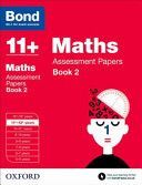 Bond 11+: Maths: Assessment Papers - 11-12 Years Book 2 (Clemson David)(Paperback)