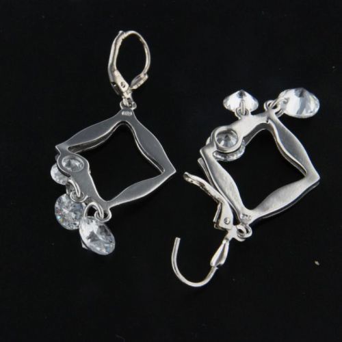 Stříbrné náušnice 14726