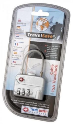 TravelSafe TSA Cable Travellock kombinační zámek
