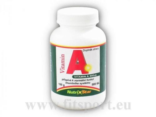 Nutristar Vitamín A 800mg 500 tablet