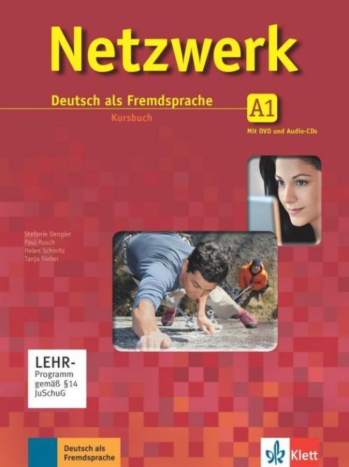 Netzwerk A1  - Kursbuch mit 2 Audio-CDs und DVD (Schmitz Helen)(Paperback)(v němčině)