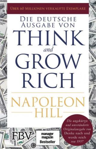 Think and Grow Rich - Deutsche Ausgabe (Hill Napoleon)(Paperback)(v němčině)