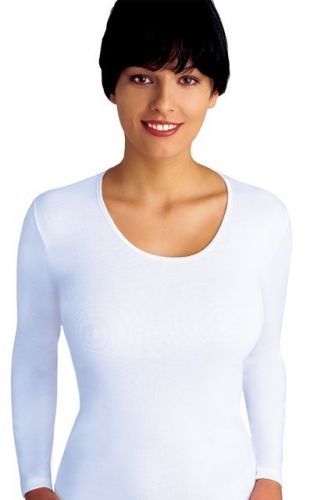 Bílá dámská košilka Emili Lena 2XL-3XL - XXL - bílá