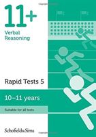 11+ Verbal Reasoning Rapid Tests Book 5: Year 6, Ages 10-11 (Sims Schofield &)(Paperback)