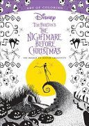 Art Of Coloring: Tim Burton's The Nightmare Before Christmas - 100 Images to Inspire Creativity (Disney)(Paperback)