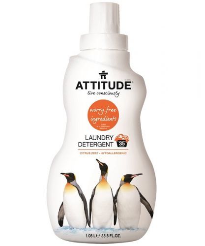 Prací gel ATTITUDE s vůní citronové kůry 1050 ml