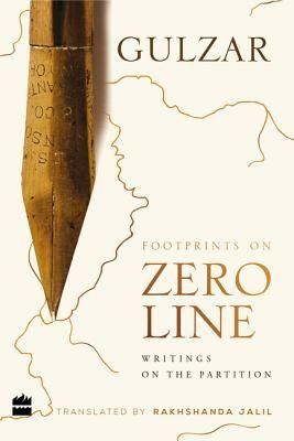 Footprints on zero line - Writing on the partition (Gulzar)(Pevná vazba)