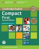 Compact First Student's Book Pack (Student's Book with Answers with CD-ROM and Class Audio CDs(2)) (May Peter)(Mixed media product)