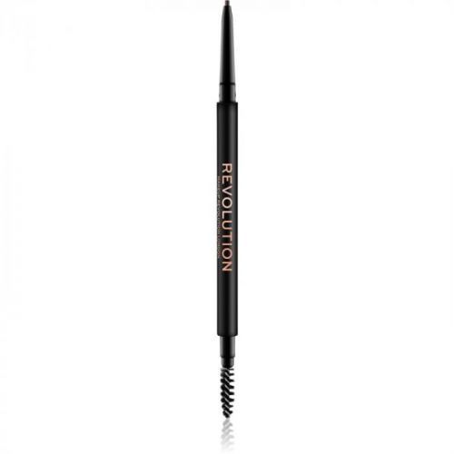 Makeup Revolution Precise Brow Pencil precizní tužka na obočí s kartáčkem