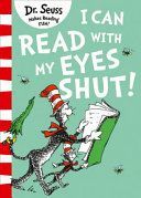 I Can Read with my Eyes Shut (Seuss Dr.)(Paperback)