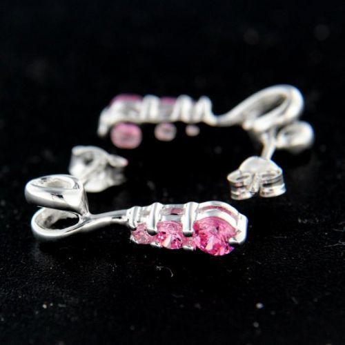 Stříbrné náušnice 14701