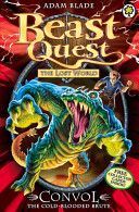 Beast Quest: 37: Convol the Cold-Blooded Brute [With 4 Collector Cards] (Blade Adam)(Paperback)