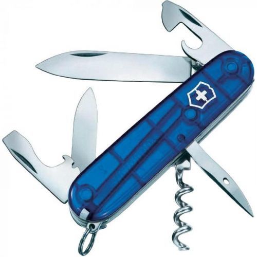 Švýcarský kapesní nožík Victorinox Spartan 1.3603.T2, modrá (transparentní)