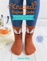 Knitted Animal Socks - 6 novelty patterns for cute creature socks (Riker Lauren)(Paperback)
