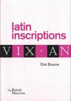 LATIN INSCRIPTIONS (Booms Dirk)(Paperback)