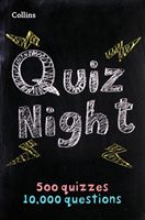 Collins Quiz Night - 10,000 Original Questions in 500 Quizzes (Collins)(Paperback / softback)
