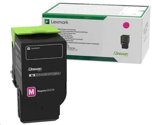 Lexmark purpurový Extra High cap. toner C242XM0 Return program pro pro (C242XM0)