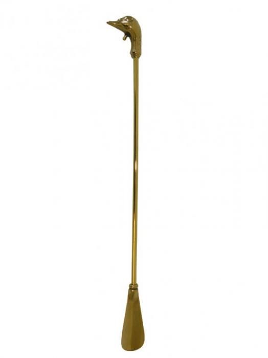 Tradigo Giovanni Obouvací lžíce na obuv mosazná - kachna - 52 cm