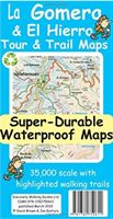 La Gomera & El Hierro Tour & Trail Super-Durable Maps (Brawn David)(Sheet map)