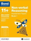 Bond 11+: Non Verbal Reasoning: Assessment Papers - 11-12 Years Book 1 (Primrose Alison)(Paperback)
