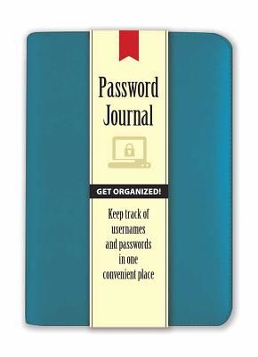 Password Journal: Caribbean Blue (Dover Publications)(Paperback / softback)