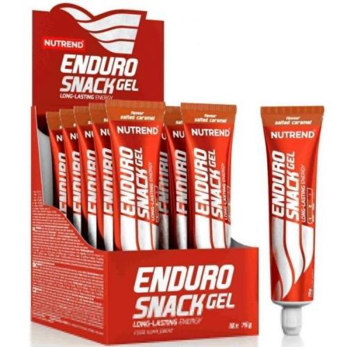 Nutrend ENDUROSNACK 75 G SLANÝ KARAMEL - Energetický gel