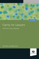 Clarity for Lawyers - Effective Legal Language (Adler Mark)(Paperback)