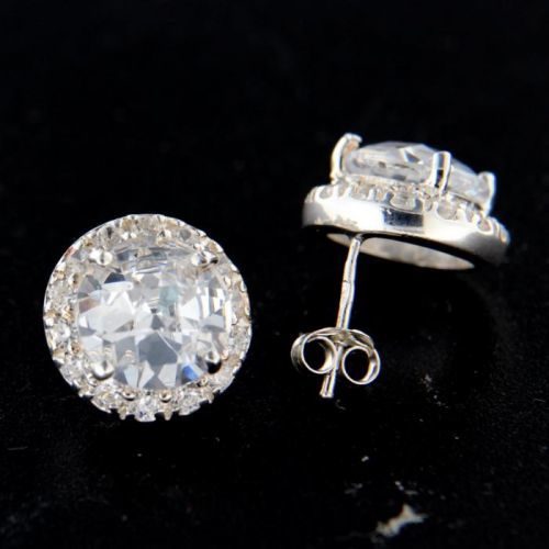 Stříbrné náušnice 14721