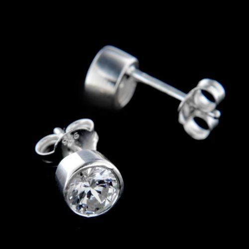 Stříbrné náušnice 14098