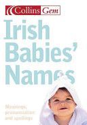 Irish Babies Names(Paperback)