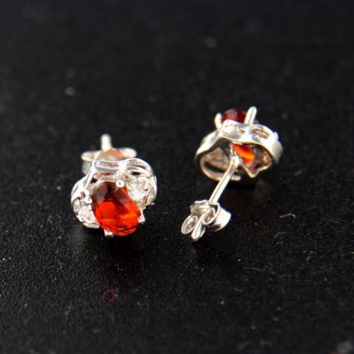 Stříbrné náušnice 14653