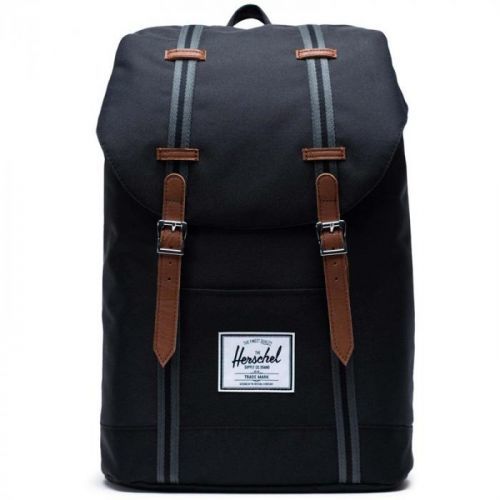 batoh HERSCHEL - Herschel Little America Mid-Volume Black/Black/Tan (03008) velikost: OS