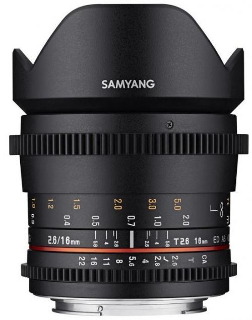 SAMYANG 16 mm T2,6 ED AS UMC pro Canon EF