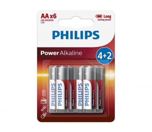 Baterie Philips Power Alkaline AAA 6ks