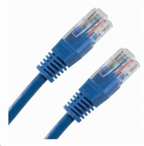 LYNX CS Patch kabel Cat5E, UTP - 2m, modrý (PK-UTP5E-020-BLU)