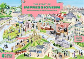 Story of Impressionism (An Art Jigsaw Puzzle) - Spot the Artists in Belle Epoque Paris(Game)