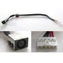 Napájecí konektor s kabelem Dell Inspiron 15 5000 5540 5542 5543 5545 5547 5548 - 7,4x5,0mm - 5pin - 18cm