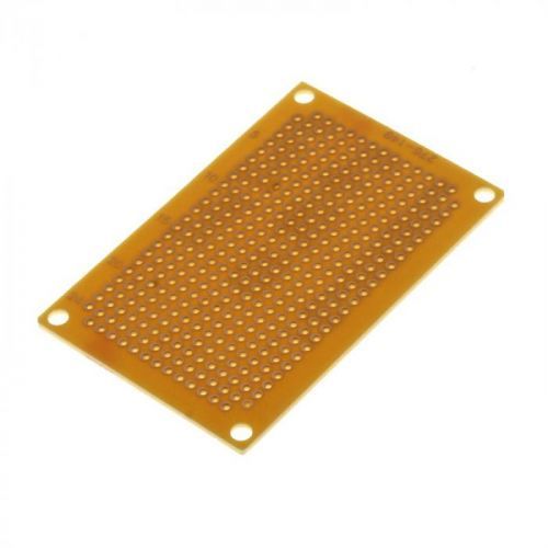 Univerzální plošný spoj 72x47x1,6mm vrtaný rm 2.54 kulaté body sci pc-3