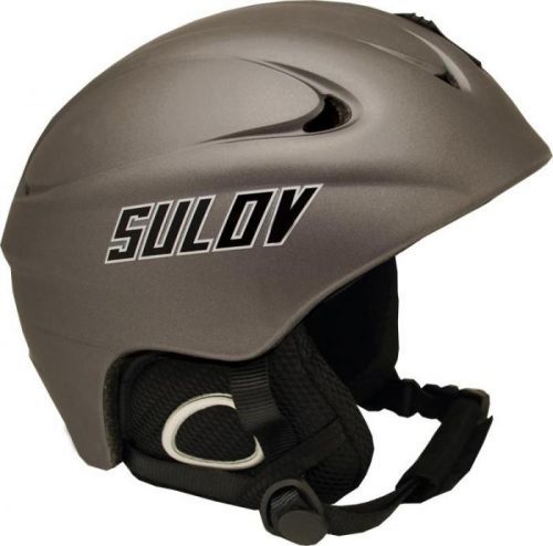 Lyžaoská helma Sulov REVOLT velikost S, šedá-stoíbrná