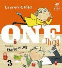 One Thing (Child Lauren)(Paperback)
