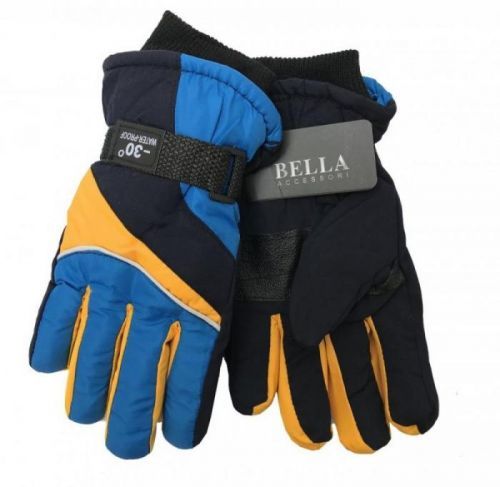 Dětské zimní rukavice Bella Accessori 9011S-1 modrá