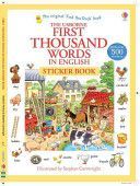 1000 Words in English Sticker - Amery Heather