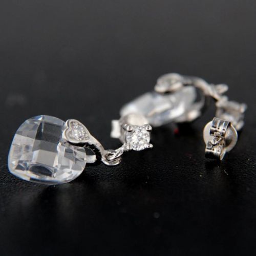 Stříbrné náušnice 14691