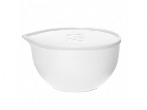 Mísa s víkem 2L bílá