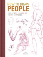 How to Draw People - Step-by-step lessons for figures and poses (Mellem Jeff)(Paperback)