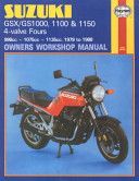 Suzuki GSX/GS1000, 1100 and 1150 4-valve Fours Owners Workshop Manual (Shoemark Pete)(Paperback)