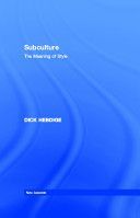 Subculture - The Meaning of Style (Hebdige Dick)(Paperback)