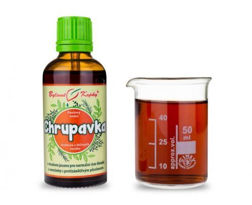 Regenerace chrupavky (chrupavka) - bylinné kapky (tinktura) 50 ml